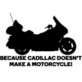 Goldwing Silhouette Decal Picture