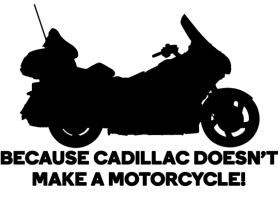Goldwing Silhouette Decal Picture